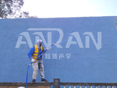 高鐵屏障砂孔多透聲涂層